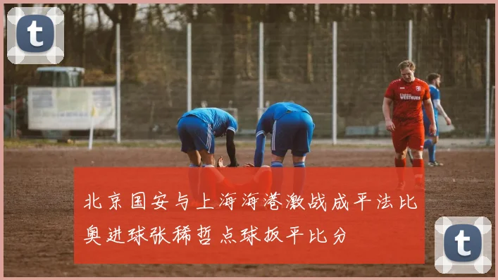 北京国安与上海海港激战成平法比奥进球张稀哲点球扳平比分