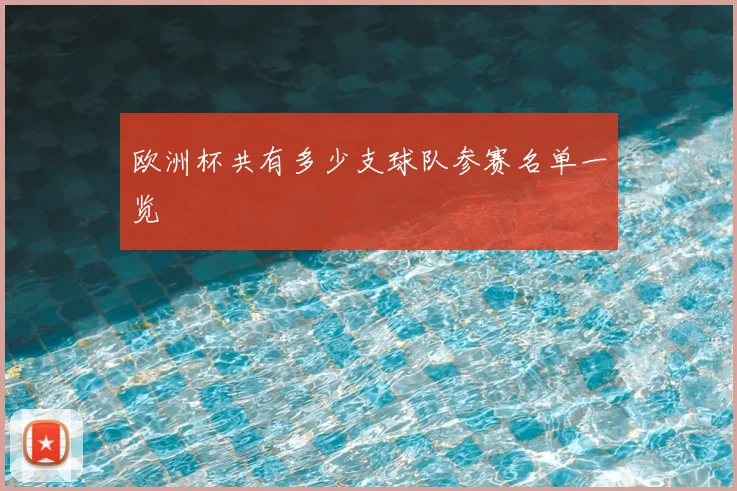 欧洲杯共有多少支球队参赛名单一览